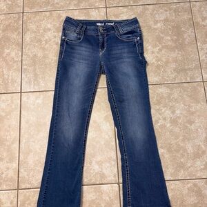 Wallflower Indigo Stretch Bootcut Jeans